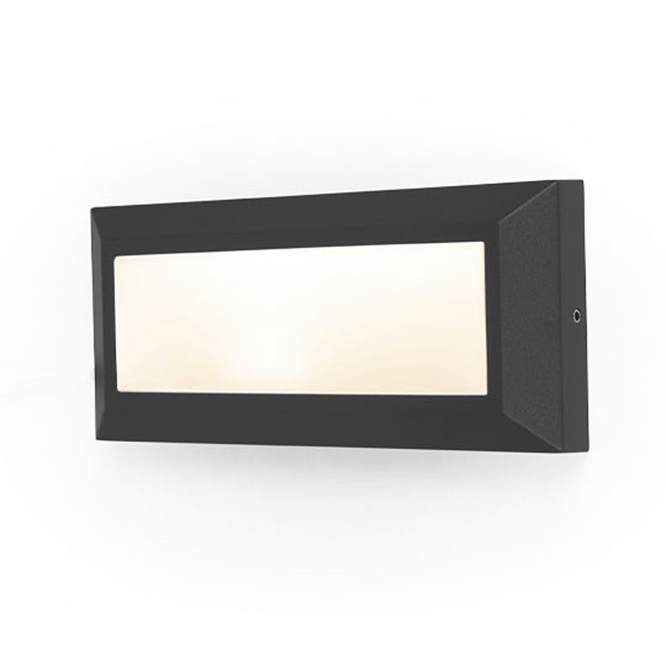 HELENA FRAME OUTDOOR LED WALL 1 LIGHT BLACK