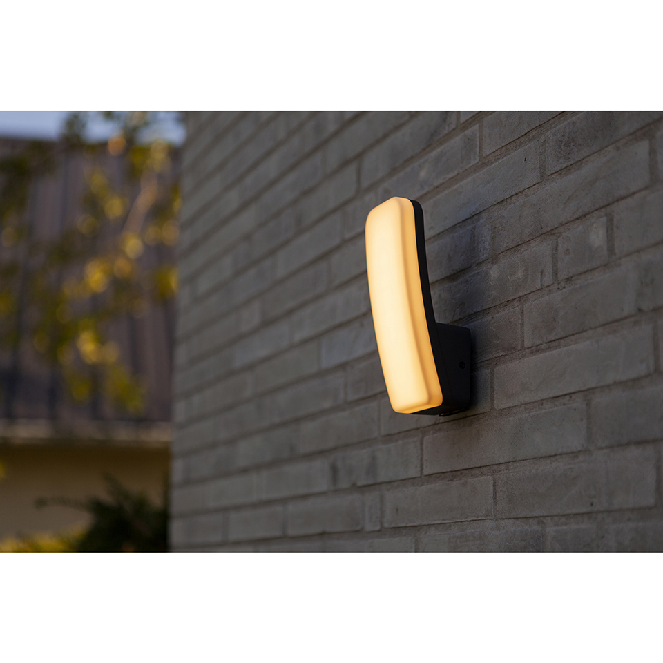 KITE OUTDOOR LED WALL LIGHT DARK GREY