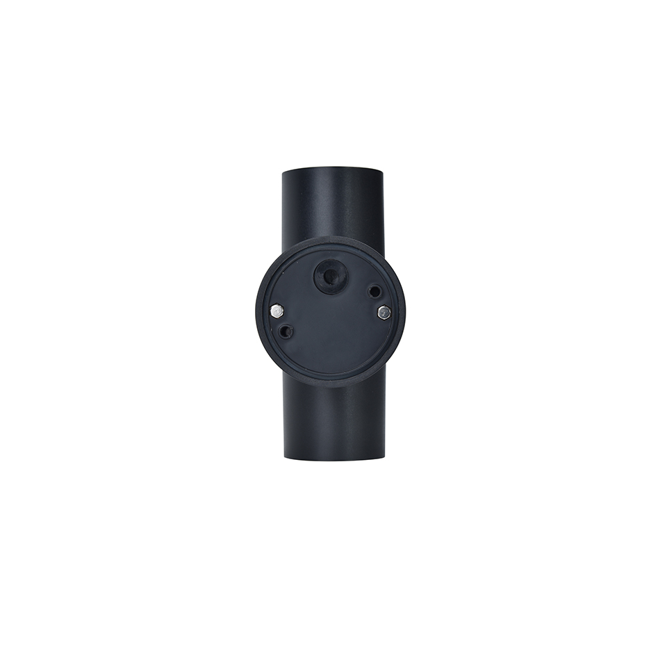 Coastal Up & Down Wall Light Polycarbonate IP44 Black 2 x GU10