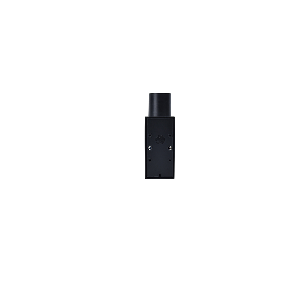 Coastal Up & Down Wall Light Polycarbonate IP44 Black 2 x GU10 PIR