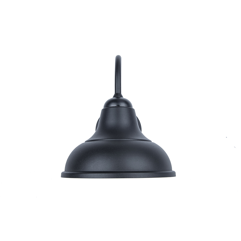 DETROIT IP23 E27 WALL LIGHT IN BLACK