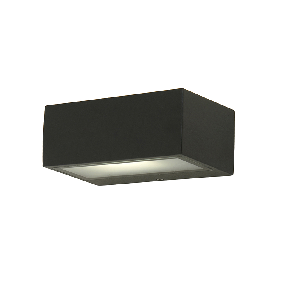 GEMINI OUTDOOR WALL LIGHT E27 DARK GREY