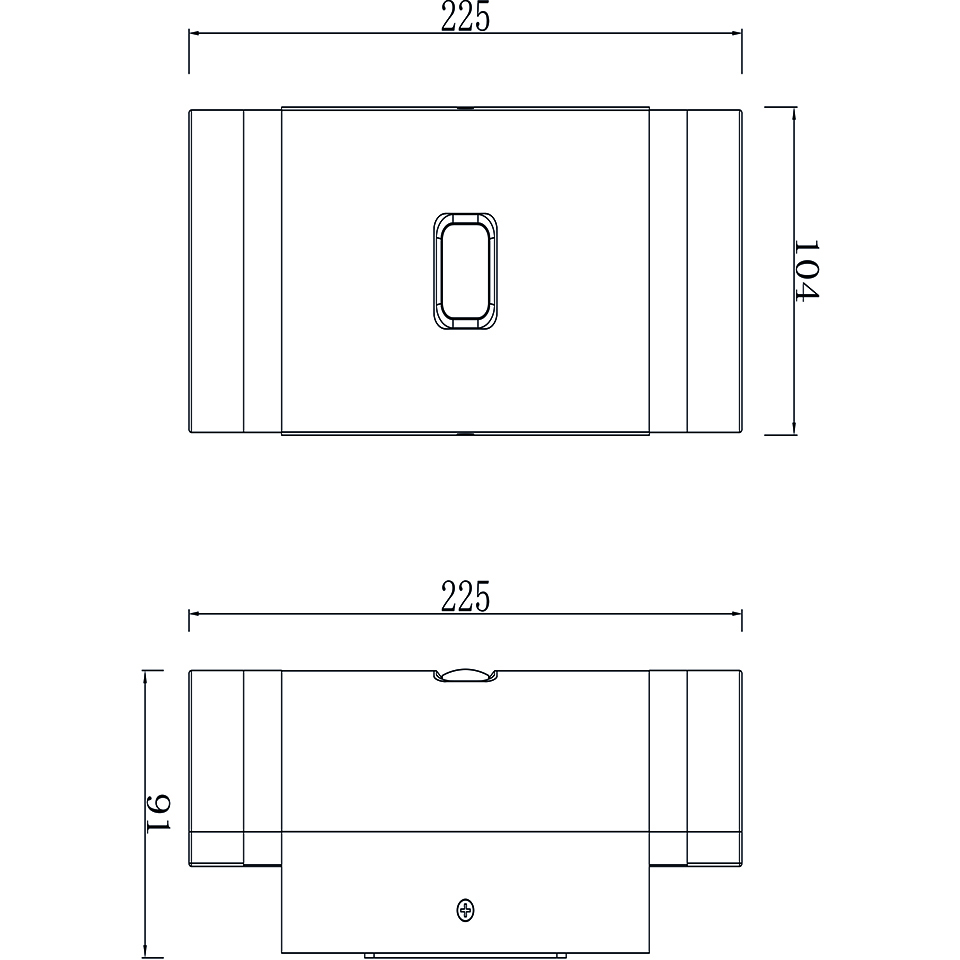 FOCUS IP44 2x GU10 WALL LIGHT IN STAINLESS STEEL WITH PIR