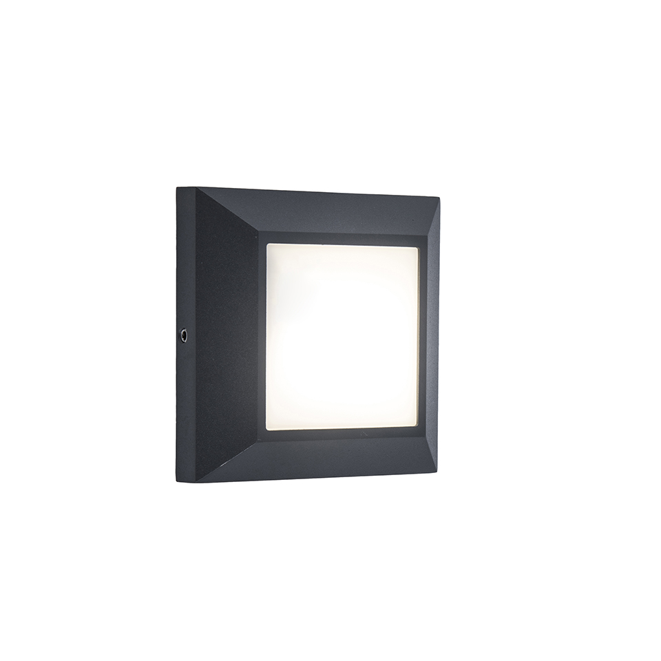 HELENA IP54 INTEGRATED LED RECESS LIGHT IN DARK GREY 200 LUMEN 4000K