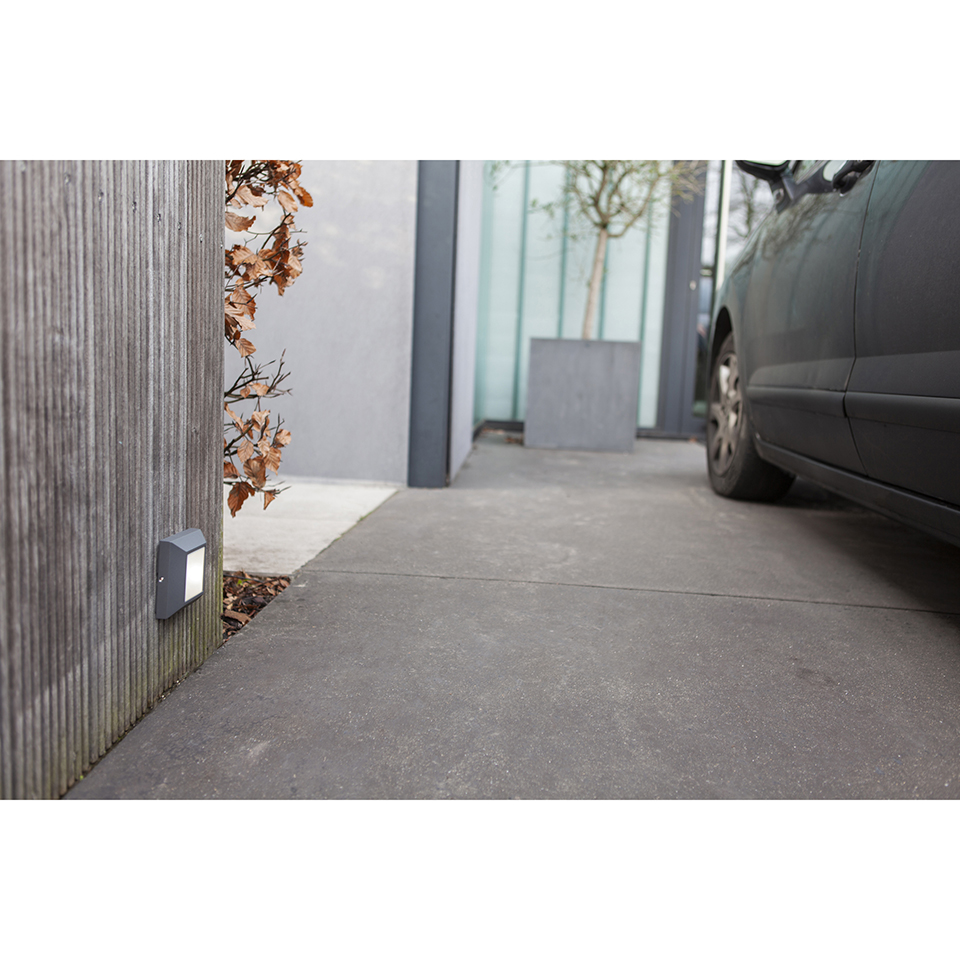 HELENA IP54 INTEGRATED LED RECESS LIGHT IN DARK GREY 200 LUMEN 4000K