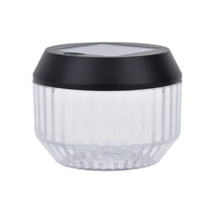 DIVA IP44 INTEGRATED LED PORTABLE SOLAR LIGHT IN MATT BLACK 13 LUMEN 4000K