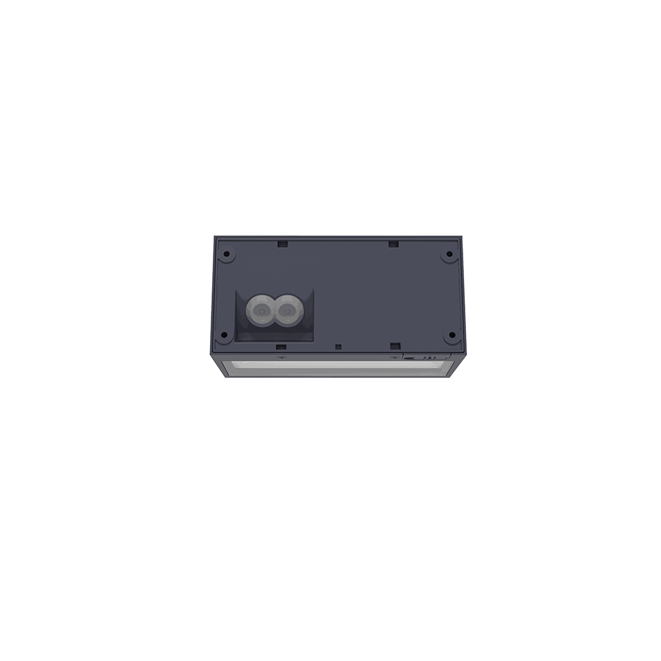 INKA SOLAR HYBRID LED WALL 1 LIGHT DARK GREY