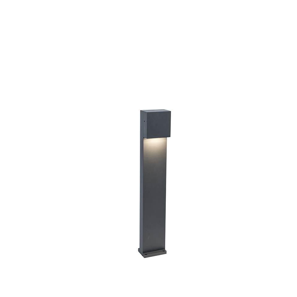 GEMINI XF IP54 INTEGRATED LED BOLLARD LIGHT IN DARK GREY 800 LUMEN 4000K