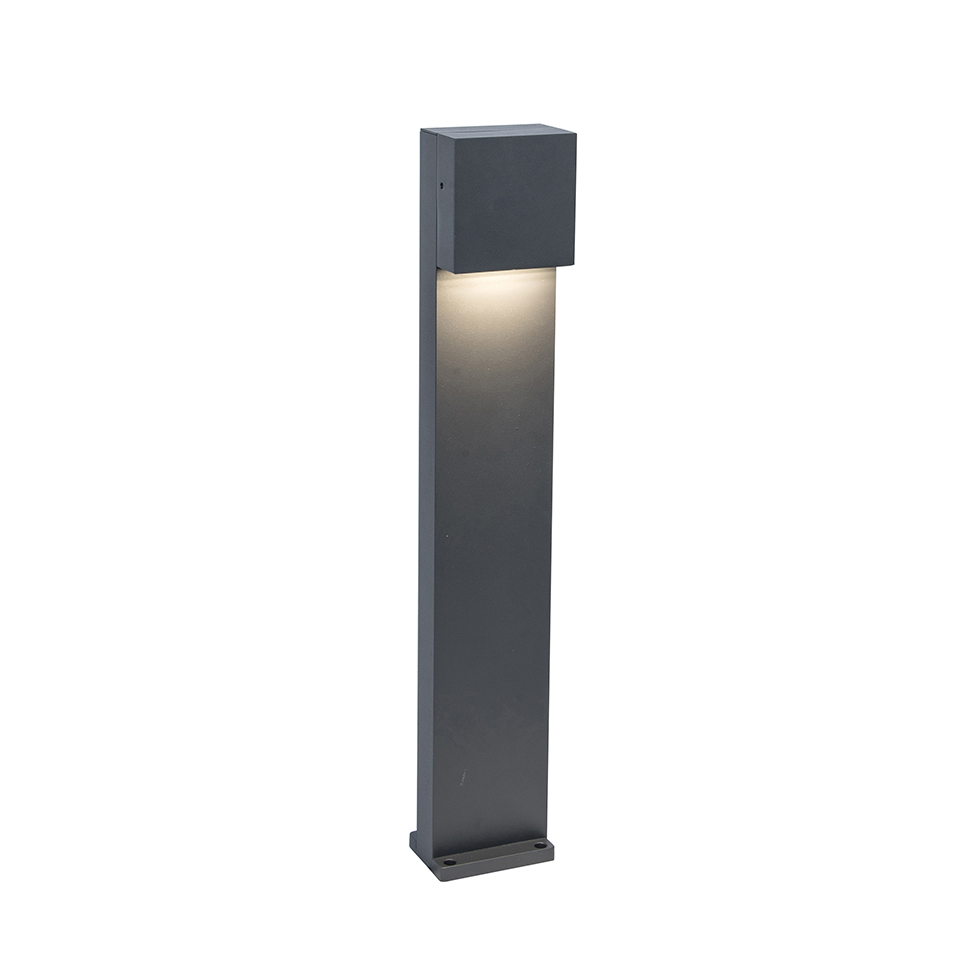 GEMINI XF IP54 INTEGRATED LED BOLLARD LIGHT IN DARK GREY 800 LUMEN 4000K