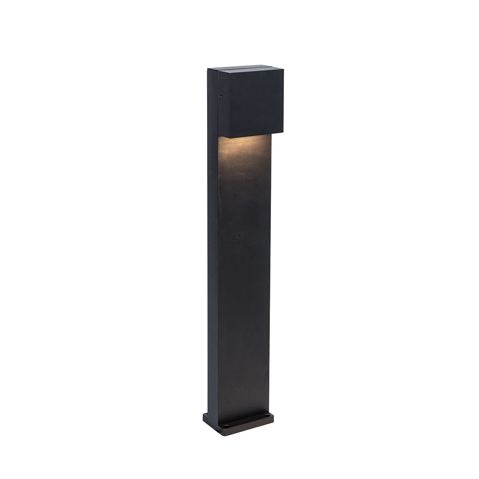 GEMINI XF IP54 INTEGRATED LED BOLLARD LIGHT IN MATT BLACK 800 LUMEN 3000K