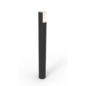 CYRA IP54 INTEGRATED LED BOLLARD LIGHT IN MATT BLACK 500 LUMEN 3000K