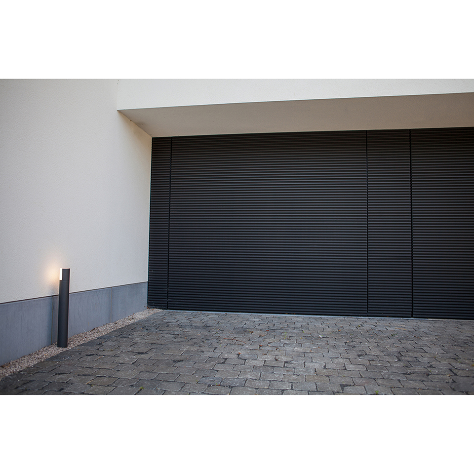 CYRA IP54 INTEGRATED LED BOLLARD LIGHT IN MATT BLACK 500 LUMEN 3000K