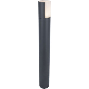 CYRA IP54 INTEGRATED LED POLE LIGHT WITH ADJUSTABLE HEAD IN DARK GREY 500 LUMEN 3000K