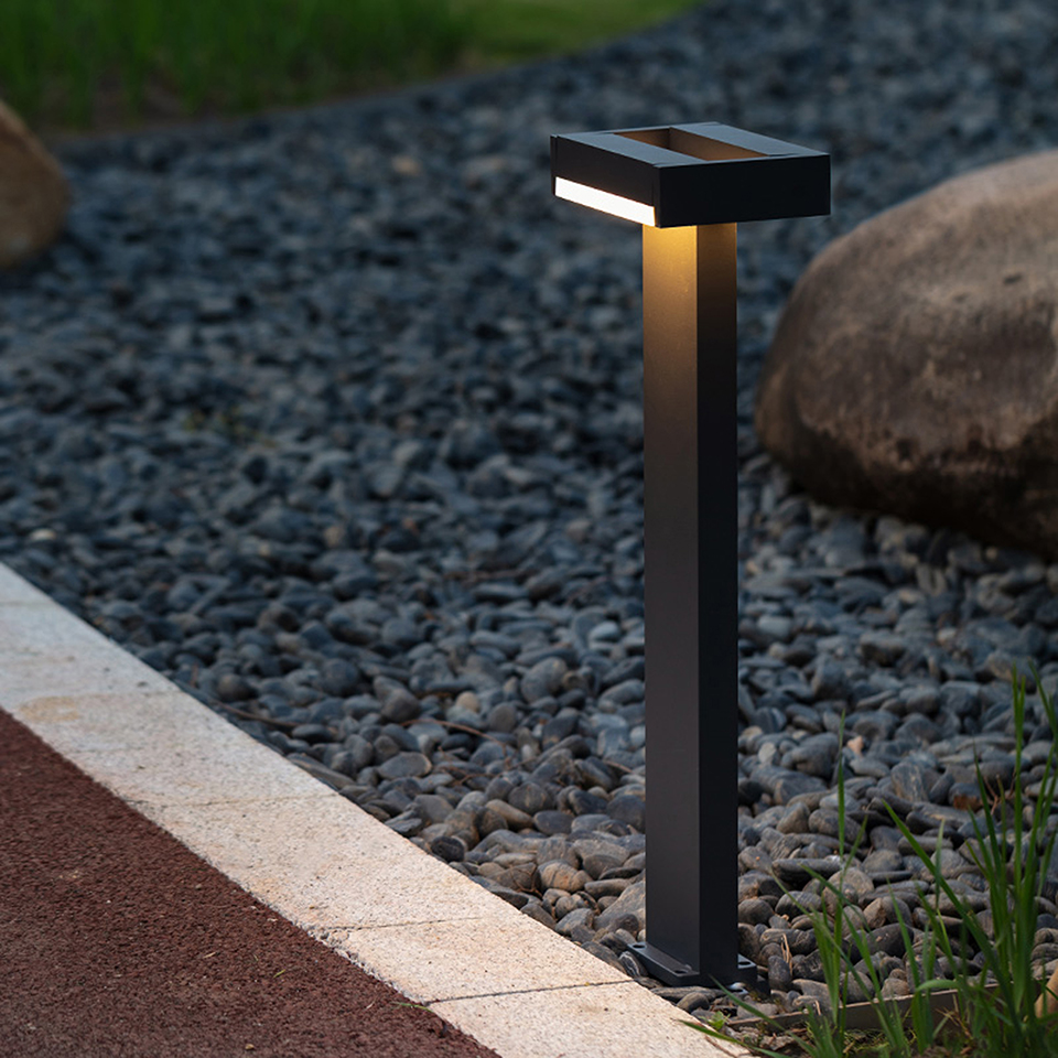 CONROY OUTDOOR LED BOLLARD LIGHT DARK GREY