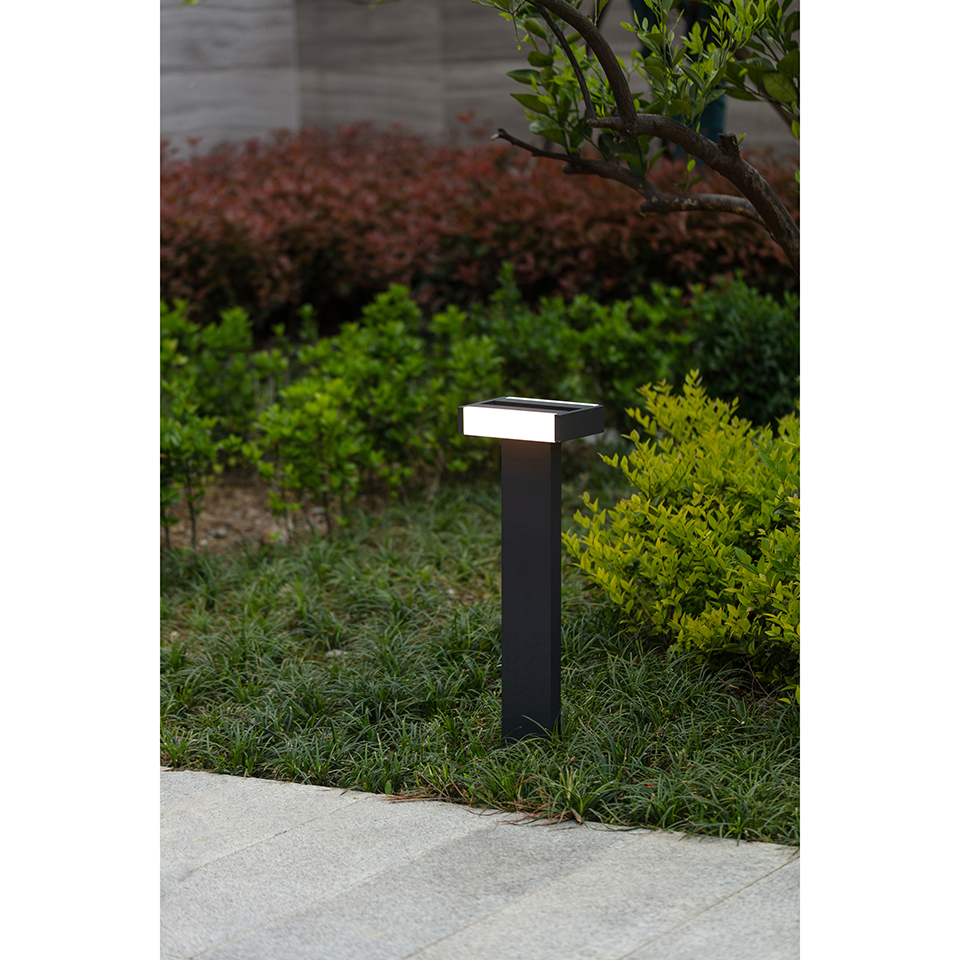 CONROY OUTDOOR LED BOLLARD LIGHT DARK GREY