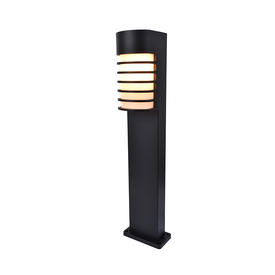 FULTON OUTDOOR BOLLARD LIGHT E27 BLACK