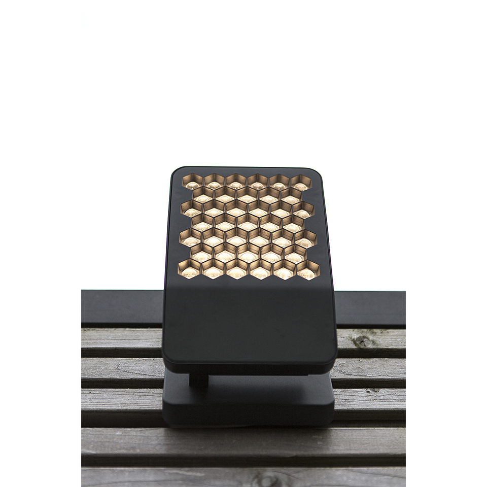 ATLANTIS OUTDOOR LED WALL LIGHT DARK GREY(4000K) 14W
