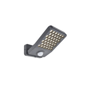 ATLANTIS OUTDOOR LED SECURITY LIGHT PIR DARK GREY(4000K) 14W