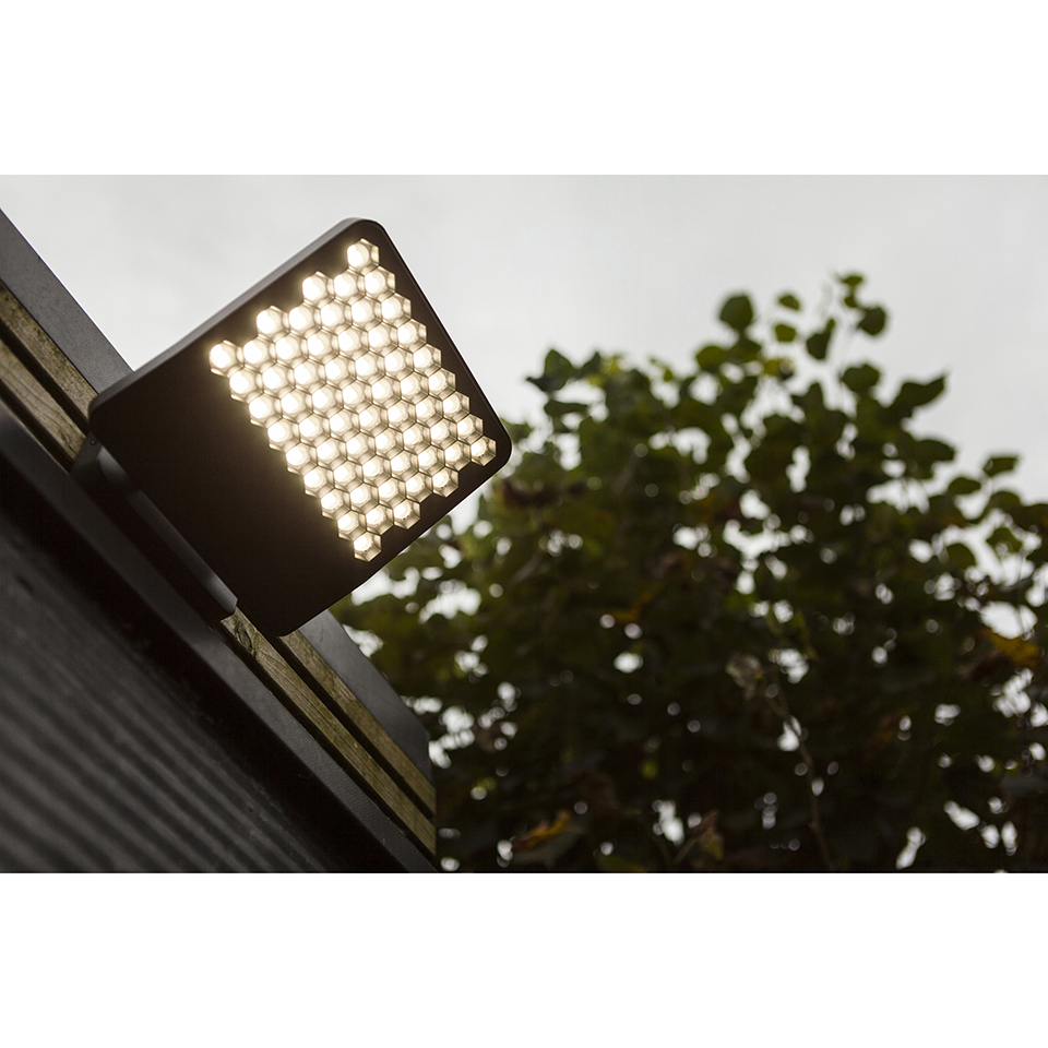 ATLANTIS OUTDOOR LED WALL LIGHT DARK GREY(4000K) 24W