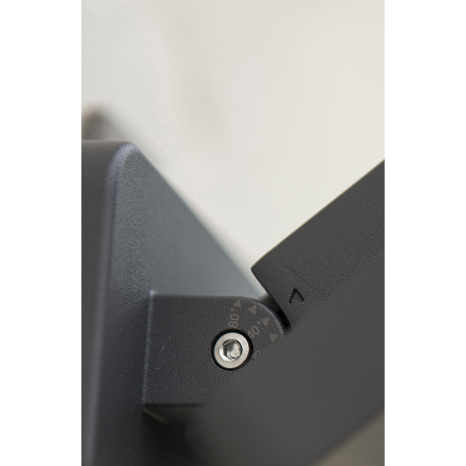 ATLANTIS OUTDOOR LED WALL LIGHT DARK GREY(4000K) 24W