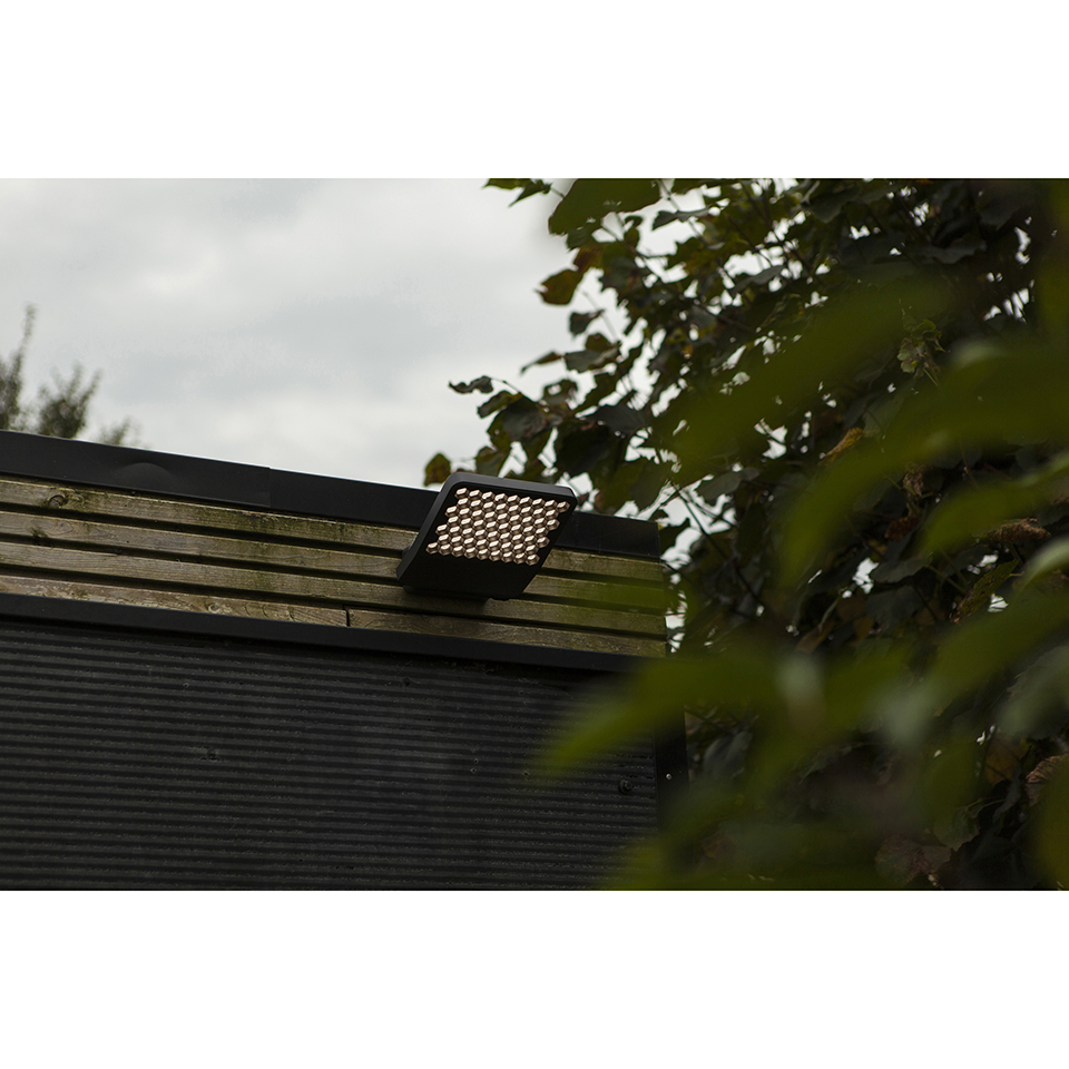 ATLANTIS OUTDOOR LED WALL LIGHT DARK GREY(4000K) 24W