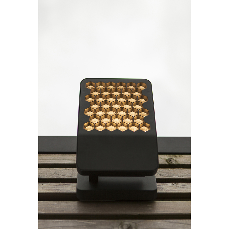 ATLANTIS OUTDOOR LED WALL LIGHT DARK GREY(3000K) 14W