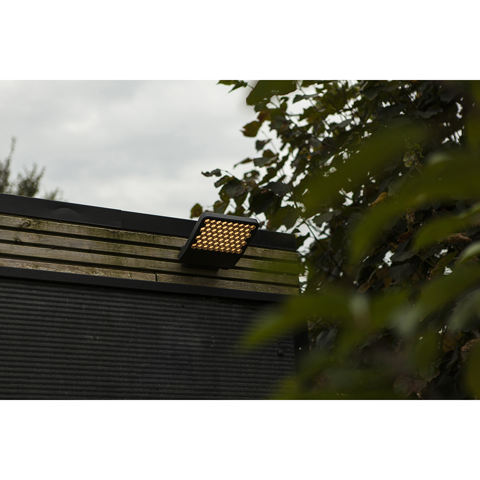 ATLANTIS OUTDOOR LED WALL LIGHT DARK GREY(3000K) 24W