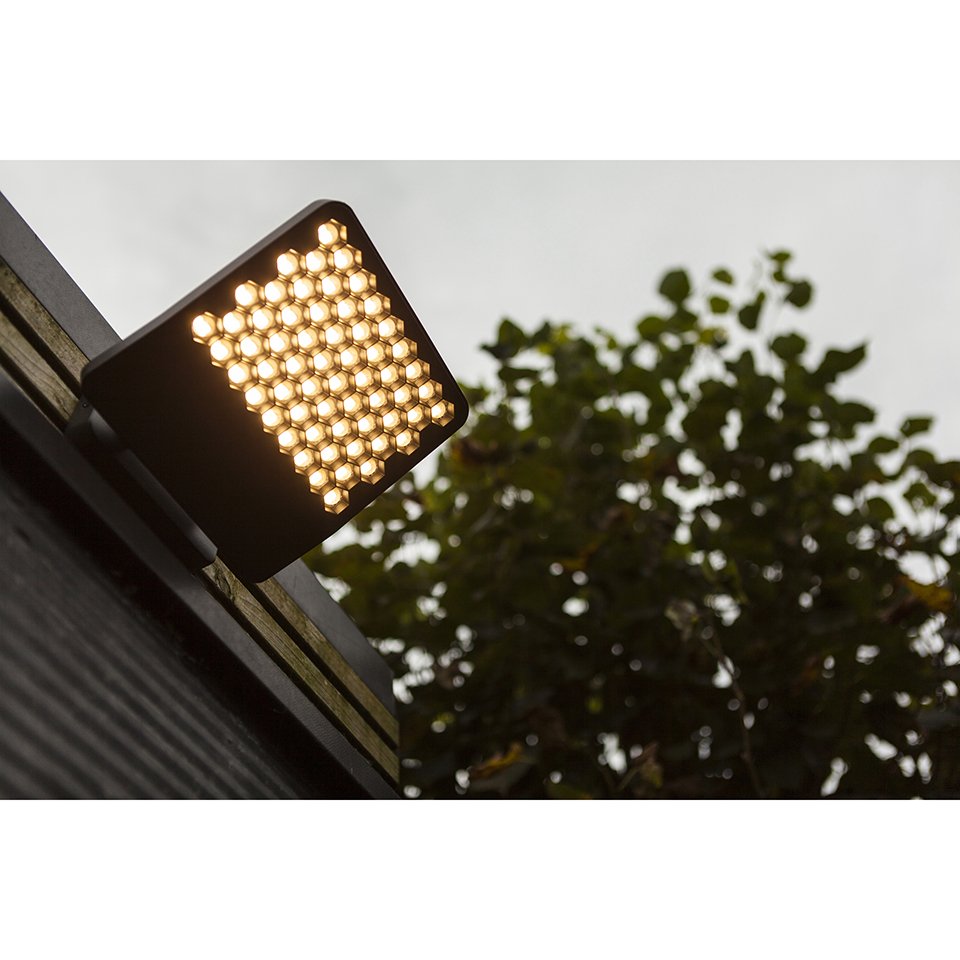 ATLANTIS OUTDOOR LED WALL LIGHT DARK GREY(3000K) 24W