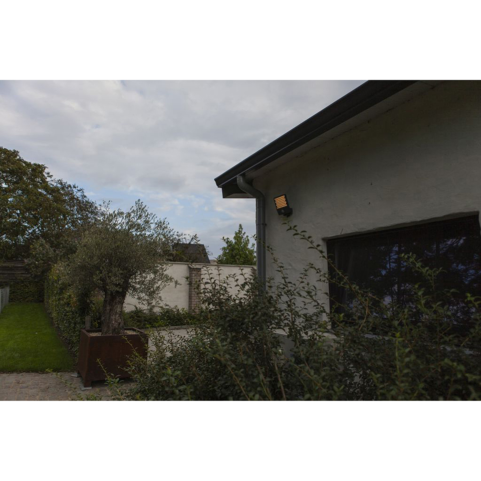 ATLANTIS OUTDOOR LED SECURITY LIGHT PIR DARK GREY(3000K) 24W
