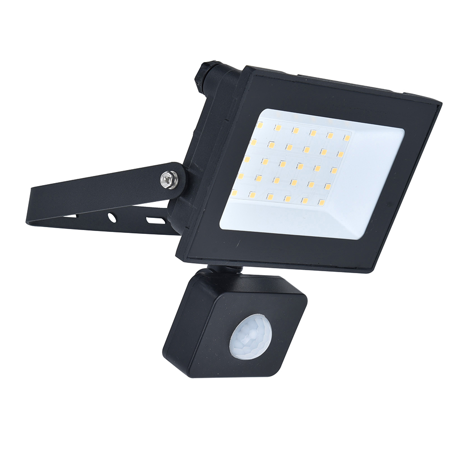 HALO 20W, 1900lm LED Floodlight with PIR