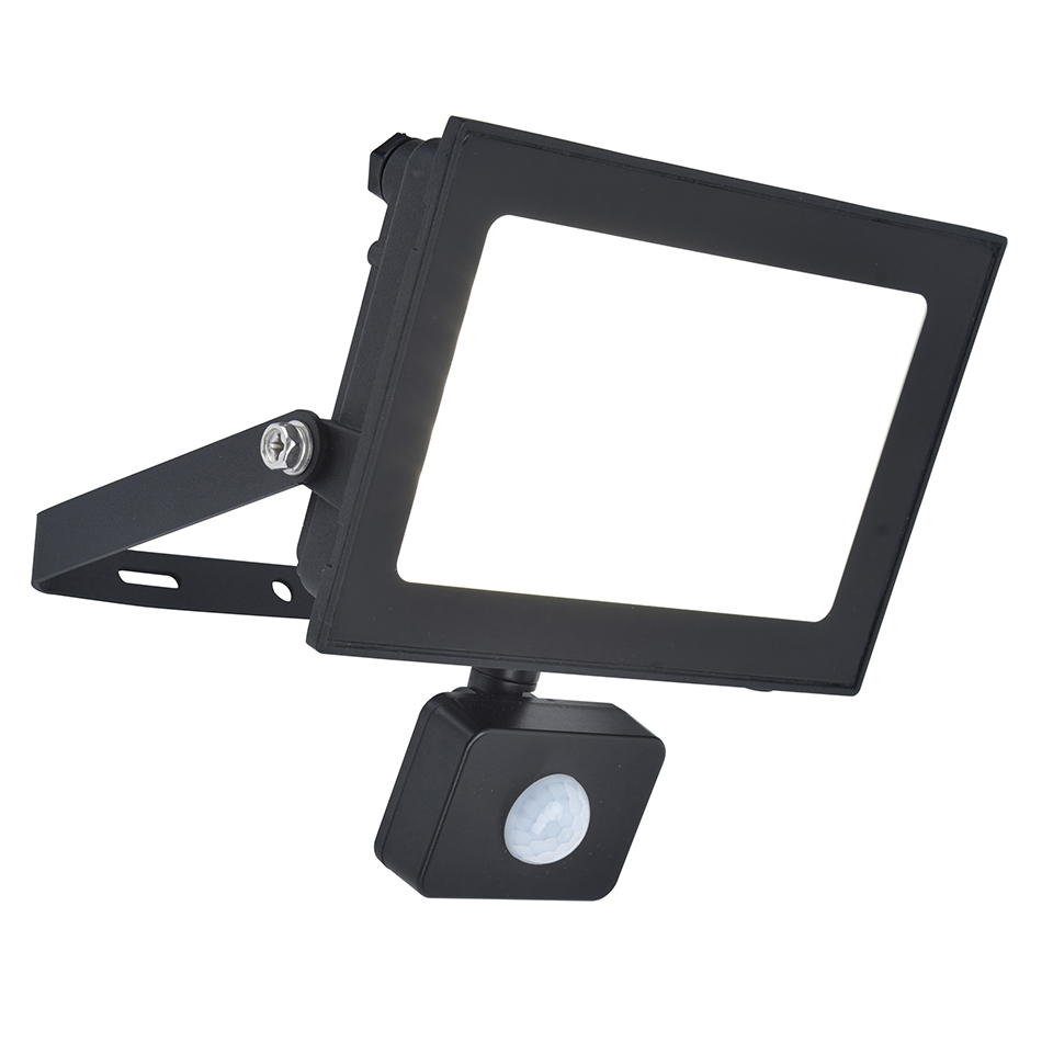 HALO 30W, 2850lm LED Floodlight with PIR