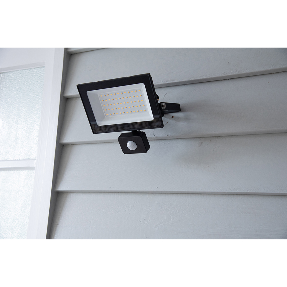 HALO 30W, 2850lm LED Floodlight with PIR