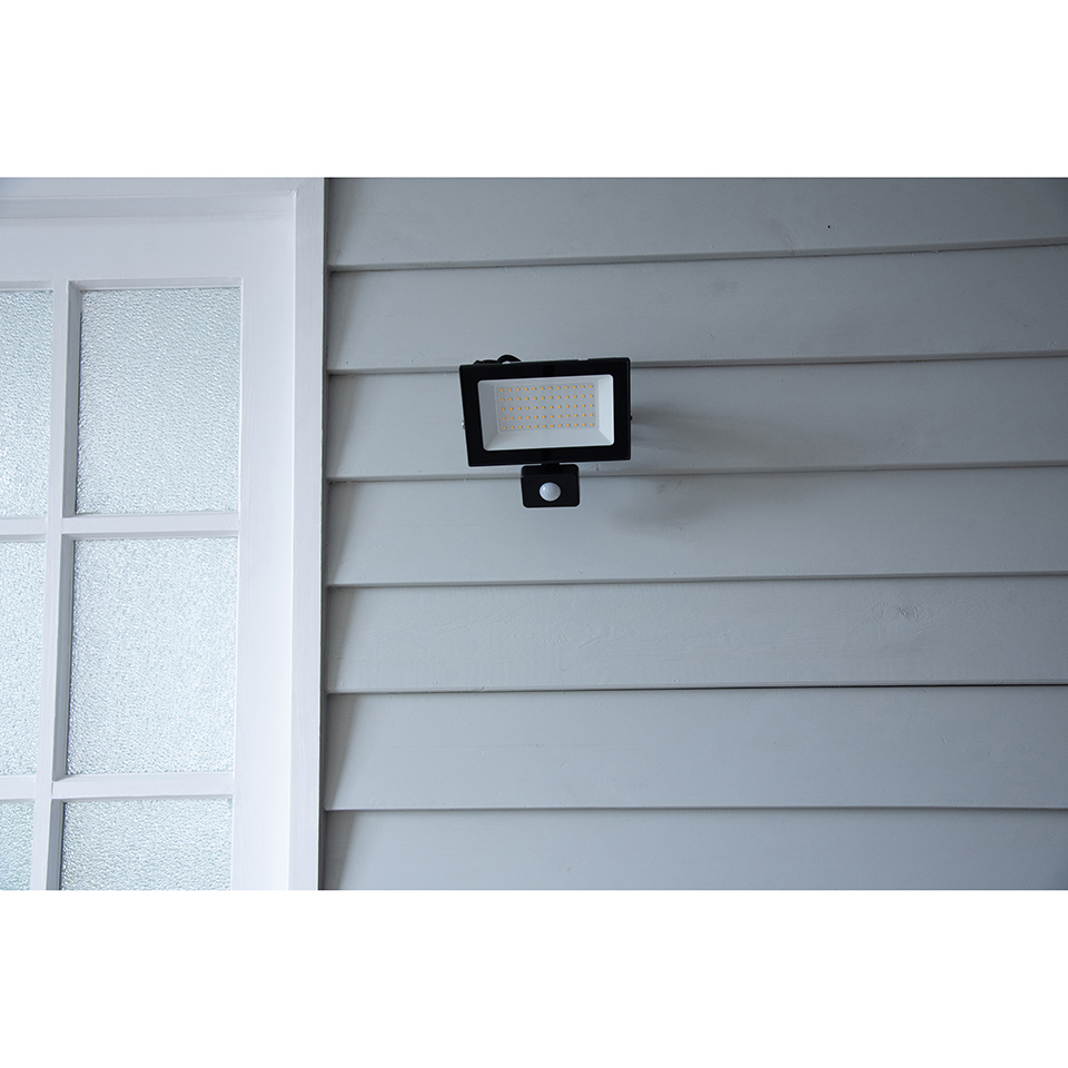 HALO 30W, 2850lm LED Floodlight with PIR