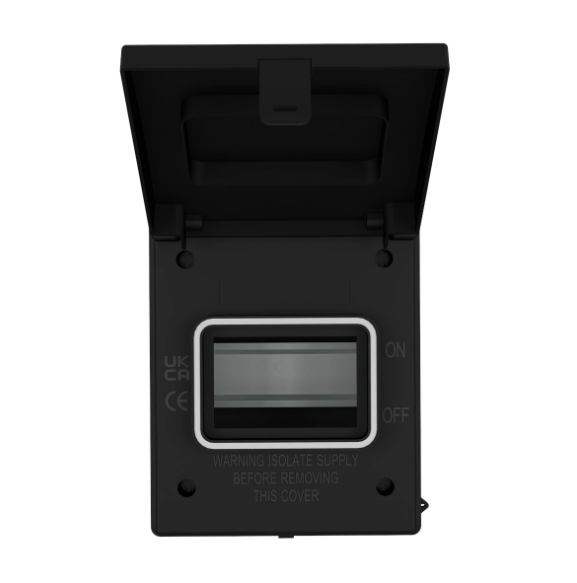 Live AGU0465/B 4 Way Metal Weatherproof Enclosure IP65