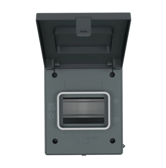 Live AGU0465/G 4 Way Metal Weatherproof Enclosure IP65