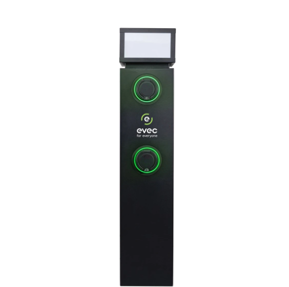 EVEC EDP01 EV Floor Charger 7.4kW Dual Universal Socket 32A Type 2