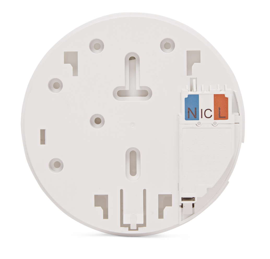 Hispec HSSA/HCO/10 PULSE Mains Heat and Carbon Monoxide Alarm c/w 10 Year Lithium Battery Backup (Full Unit)