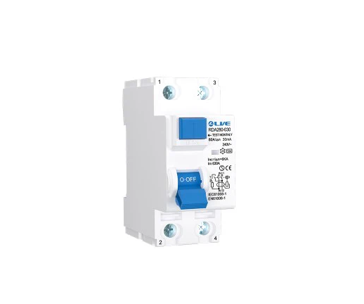Live RDA280-030 Double Pole RCD 30mA 80A
