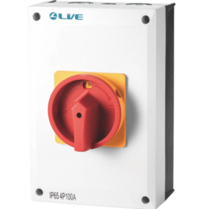 Live RI4100 4P Rotary Isolator 100A