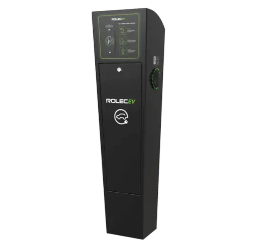 Rolec ROLEC0011B AutoCharge Smart EV 7.4kW Floor Charger Single Socket Type 2