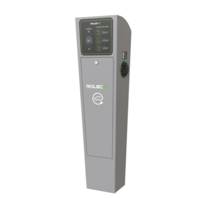 Rolec ROLEC0021G AutoCharge Smart EV 7.4kW Floor Charger Dual Socket Type 2