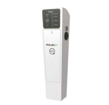 Rolec ROLEC0021W AutoCharge Smart EV 7.4kW Floor Charger Dual Socket Type 2