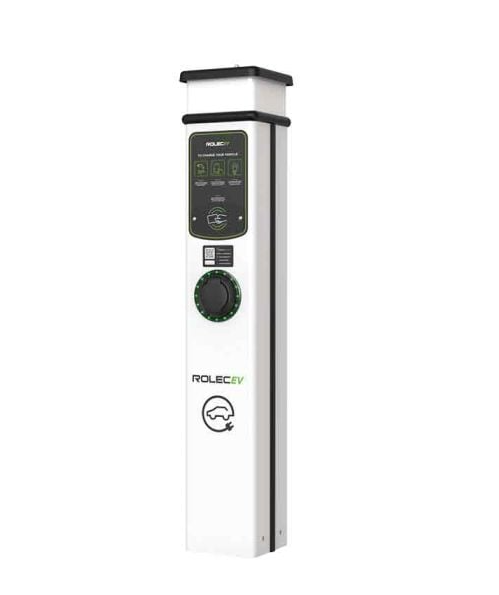 Rolec ROLEC0211W BasicCharge Smart EV 7.4kW Floor Charger Single Socket Type 2