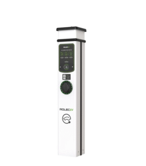 Rolec ROLEC0213W BasicCharge Smart EV 22kW Floor Charger Single Socket Type 2