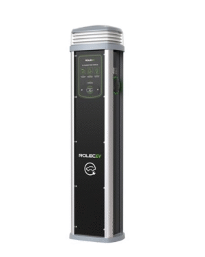 Rolec ROLEC0421B Quantum Smart EV 7.4kW Floor Charger Dual Socket Type 2