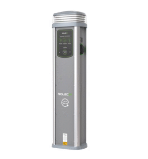 Rolec ROLEC0421G Quantum Smart EV 7.4kW Floor Charger Dual Socket Type 2