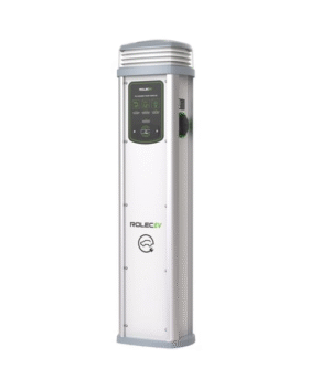 Rolec ROLEC0421W Quantum Smart EV 7.4kW Floor Charger Dual Socket Type 2