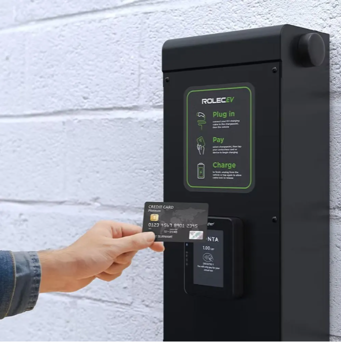 Rolec ROLEC5000 Tap and Charge EV Contactless Terminal