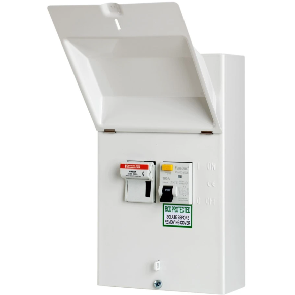 FuseBox SF0100RA Fused Switch 100A RCD Time Delay