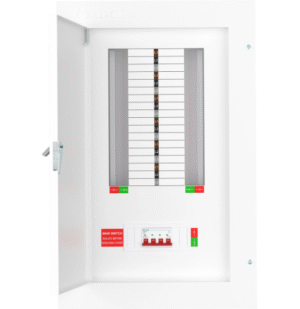 Live TPN12-125 12 Way Distribution Board Three Phase TP&N 125A Incomer
